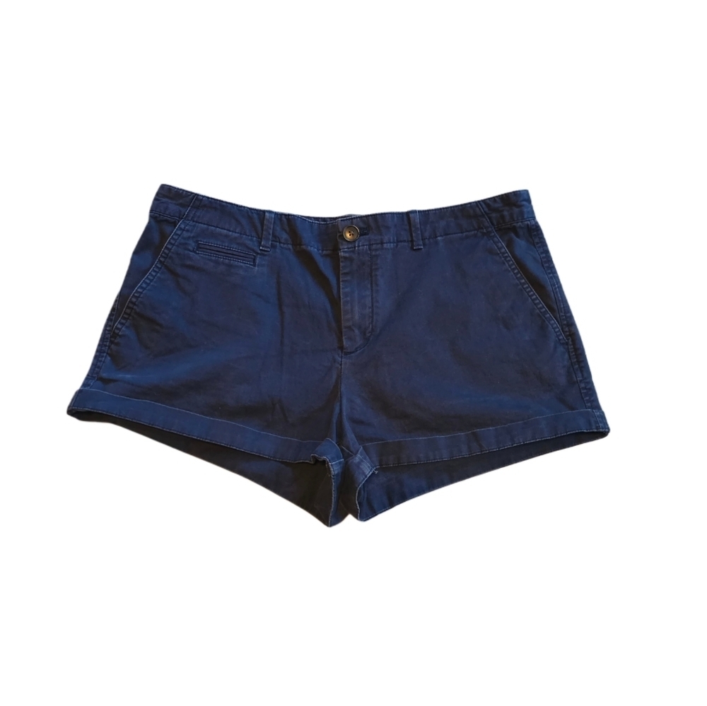 Gap Navy Blue Chino Shorts Size 6
